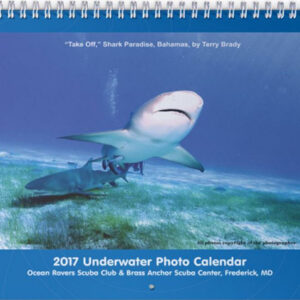 Photo of the 2017 Underwater Photo Calendar by the Ocean Rovers Scuba Club