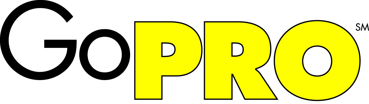 GoPro logo.